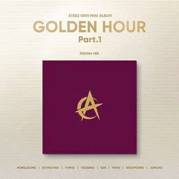 ATEEZ - GOLDEN HOUR : PART.1 10TH MINI ALBUM DIGIPACK (RANDOM)